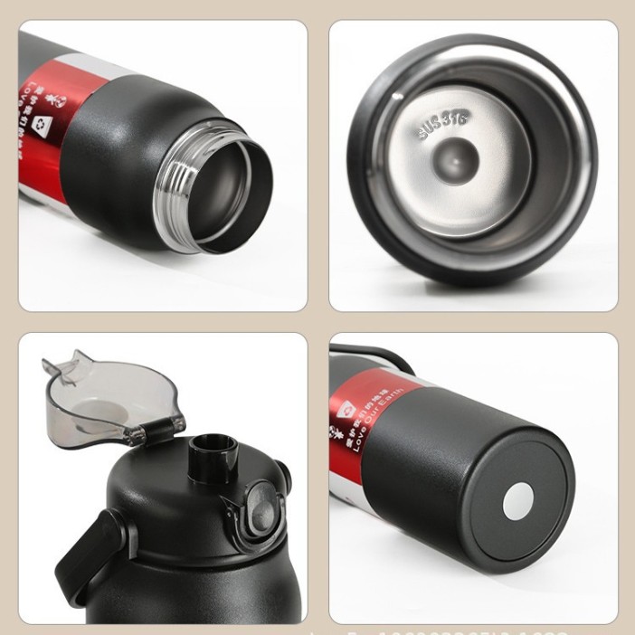 Термос «Active life», black (1000 ml) 