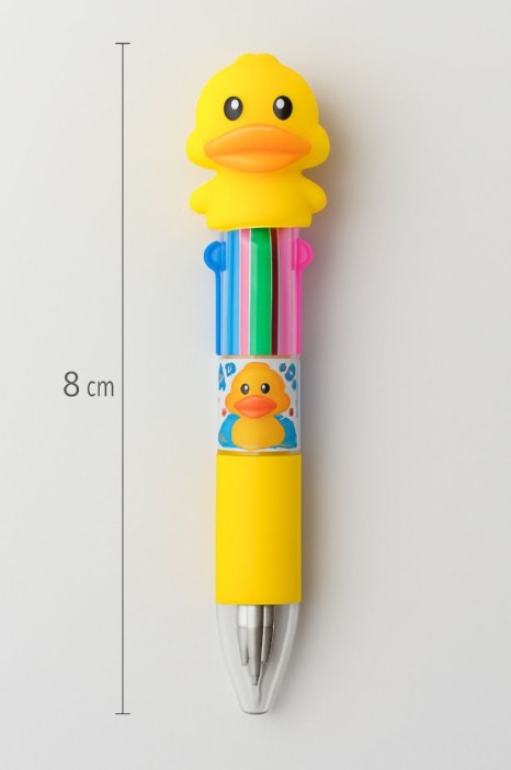 Разноцветная мини-ручка 4 в 1 &quot;Funny ducks&quot;, mix 
