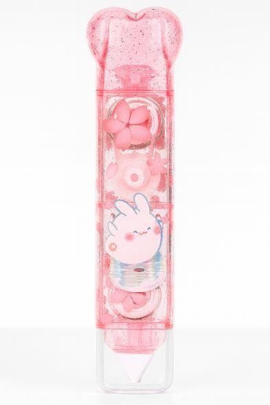 Корректор двусторонний &quot;A gentle heart&quot;, 4м*5мм, pink 