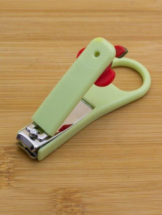 Маникюрный инструмент "Растения, вишня", зеленый 