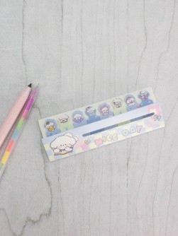 Стикеры закладки "Nice day", blue