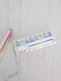 Стикеры закладки "Nice day", blue