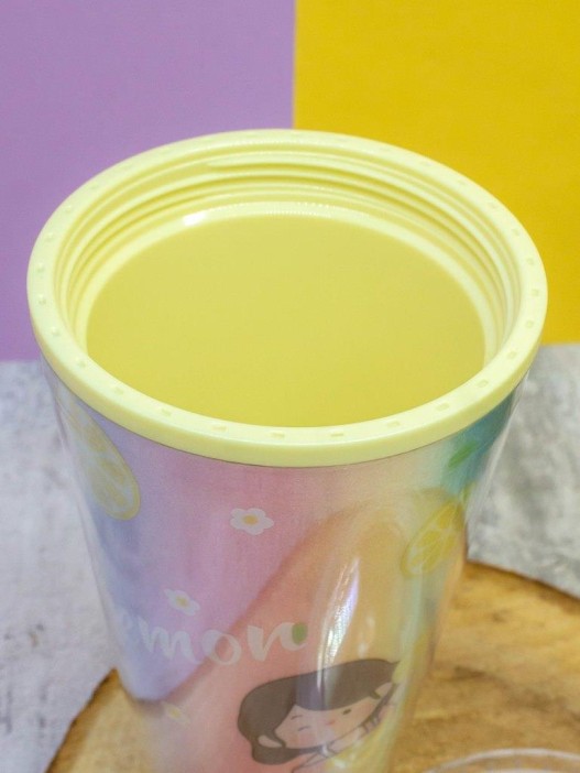 Тамблер &quot;Girl lemon&quot;, yellow 