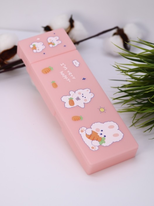 Пенал &quot;I&#039;m very happy&quot;, pink 