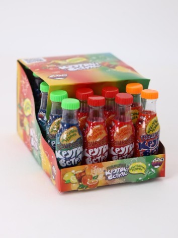 Жевательная резинка «Крутой встряс» в бутылочке, 24 шт. 