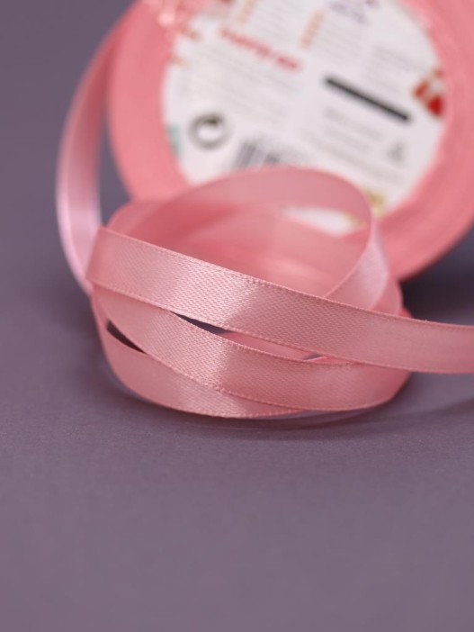 Лента для декора и подарков &quot;Ribbon of Joy&quot;, pink (1 см*1 м) 