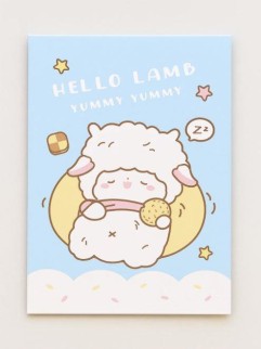 Зеркало &quot;Hello lama&quot;, blue