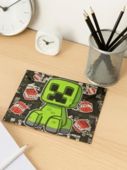 Папка-конверт на кнопке А5 "My game Утка", пластик, 180 мкм, двусторонняя печать