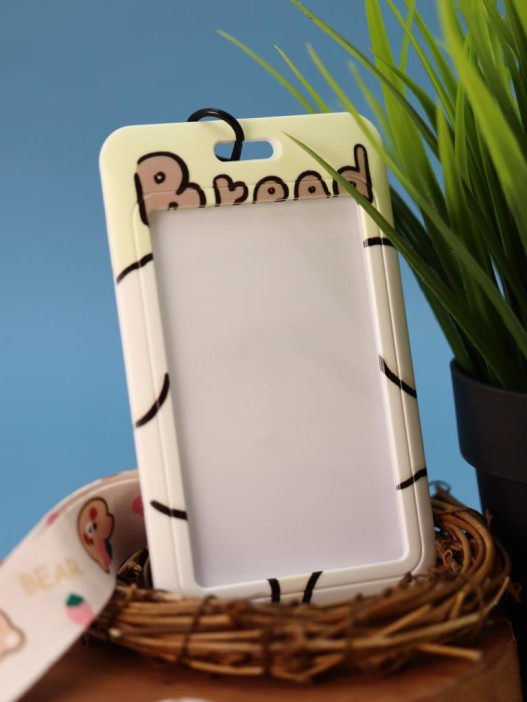 Футляр для карт на ленте &quot;Dog with bread&quot; 