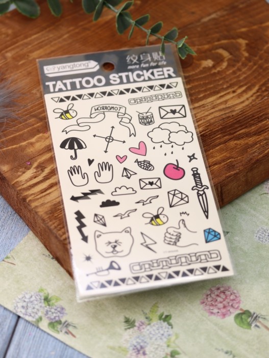 Тату - переводки "MIX love" 