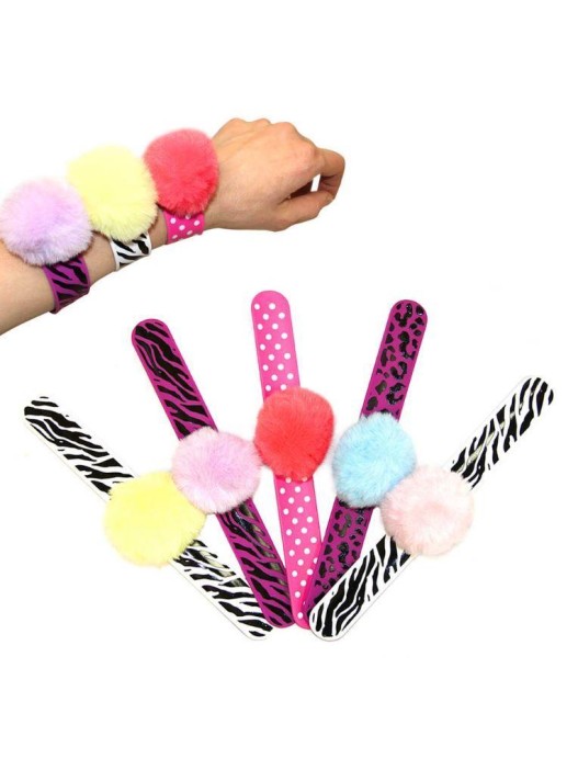 Браслет &quot;Пушок&quot;, mix 