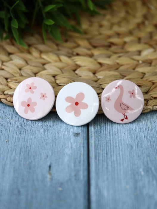 Набор значков 3 шт. iLikeGift &quot;Goose&quot; 