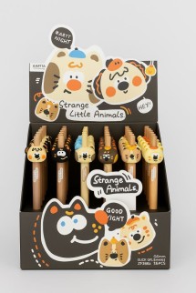 Бесконечный карандаш "Suspicion cat", mix, шоу-бокс 36 шт.