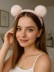 Плюшевый ободок GIRLY "Pompom ears", pink