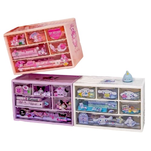 Органайзер для канцелярских принадлежностей "Kuromi", 17,8*9,2*11,4 см, mix 