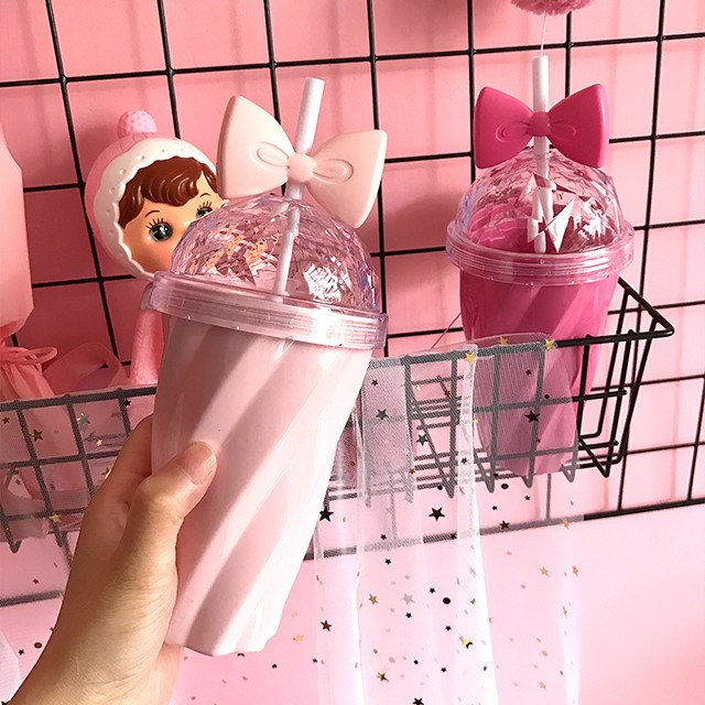 ТАМБЛЕР &quot;Butterfly&quot; pink 