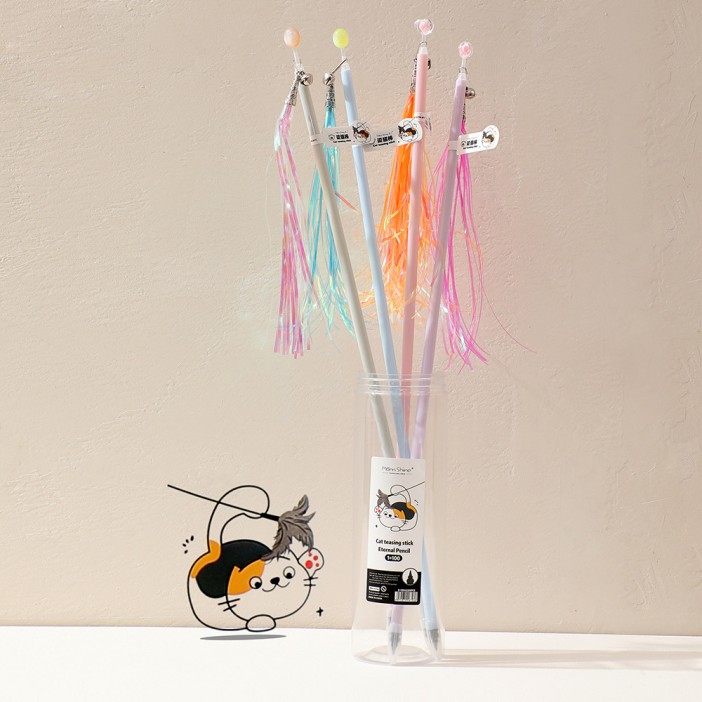 Вечный карандаш - дразнилка &quot;Cat teaser stick&quot;, mix 