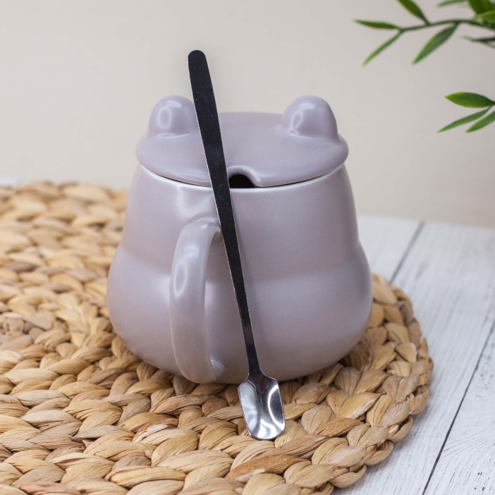 Кружка "Animal bear", grey (385 ml) 