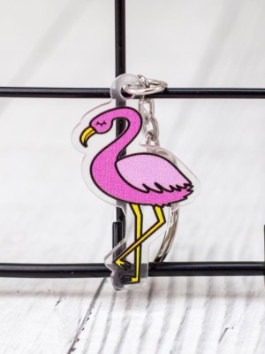 Брелок "Beautiful flamingo"