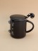 Кружка «Minimalistic cat», black (360 ml) 