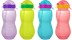 Бутылка &quot;Fruit&quot; с трубочкой,  purple (400 ml) 