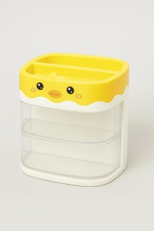 Органайзер настольный «Chick», yellow (12.9*11.3*11.3)