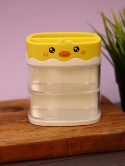Органайзер настольный «Chick», yellow (12.9*11.3*11.3)