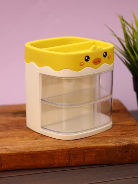 Органайзер настольный «Chick», yellow (12.9*11.3*11.3) 