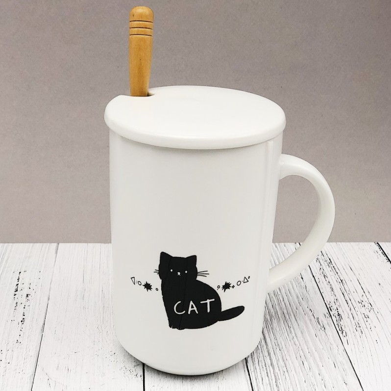 Кружка &quot;My cat&quot;(black) (380ml) 