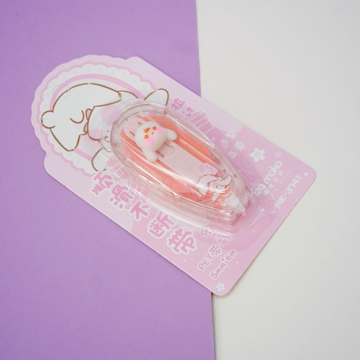 Корректирующая лента "Cute rabbit", mix 