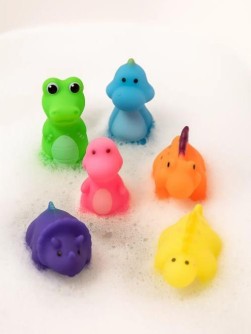 Набор игрушек для ванной 6 шт. (5x4 см, 8x9 см)