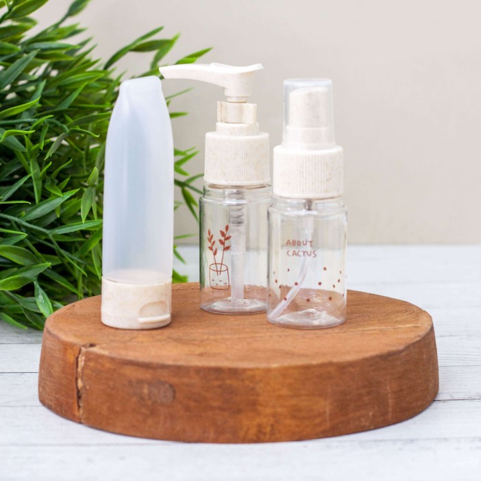 Дорожный набор "About cactus", white 