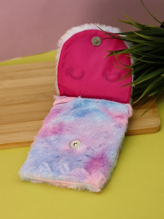 Сумочка плюшевая &quot;Cute unicorn&quot;,  colorful (14,5*10,5 см) 