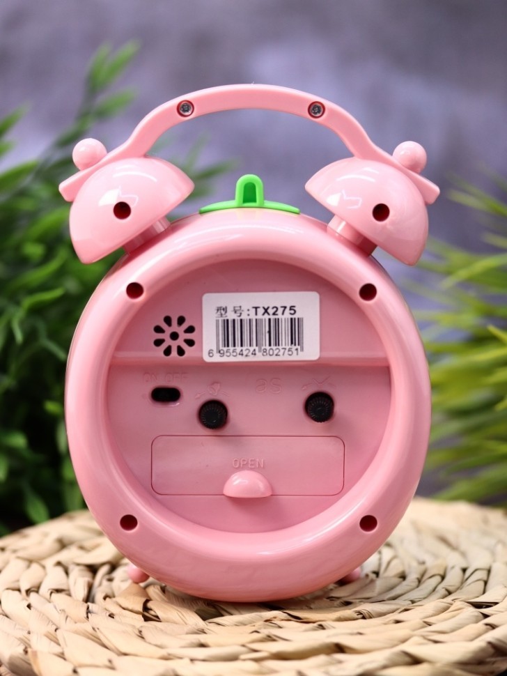Часы-будильник «Strawberry berry», pink