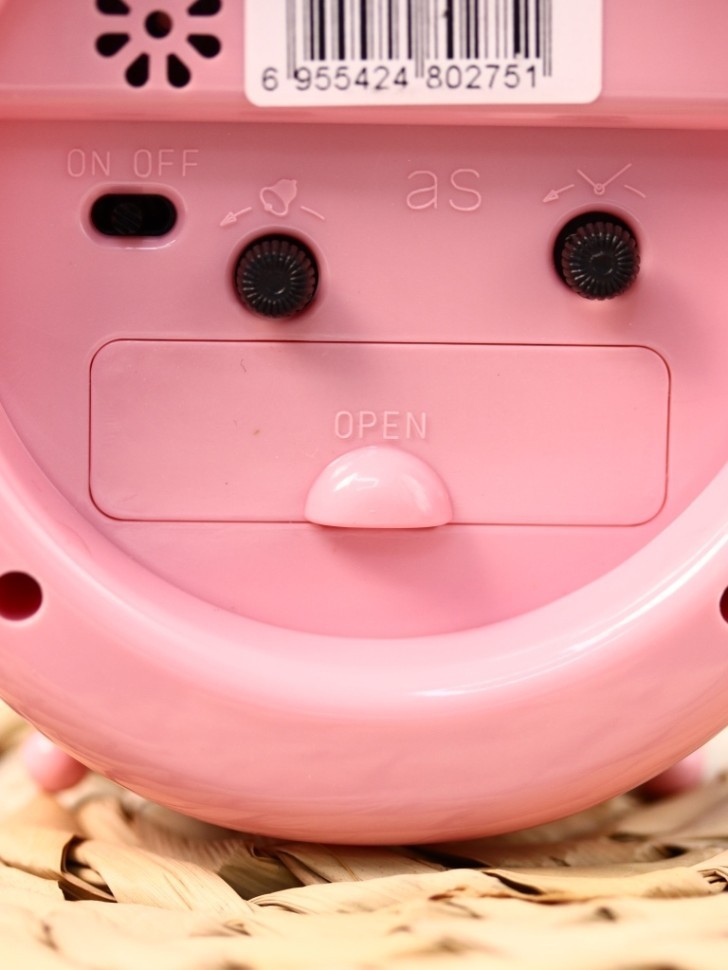 Часы-будильник «Strawberry berry», pink