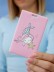 Держатель для карт «Mermaid», pink (6,5 х 10,4 см) 