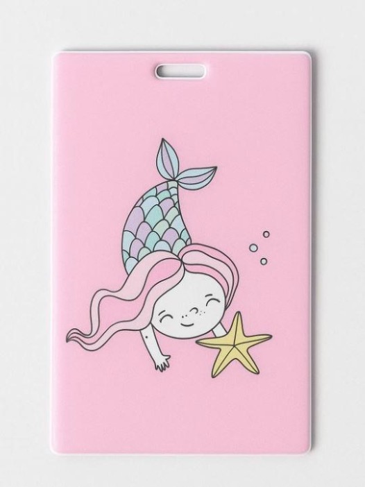 Держатель для карт «Mermaid», pink (6,5 х 10,4 см) 