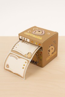Стикеры в рулоне &quot;Capybara&quot;, brown