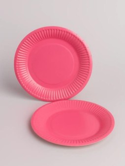 Набор бумажных тарелок 20 шт. "Partypink" (230 мм)