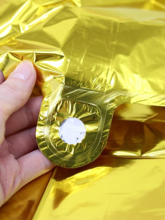 Шар фольгированный &quot;Milestone moments&quot; цифра 5, золото (40 см) 