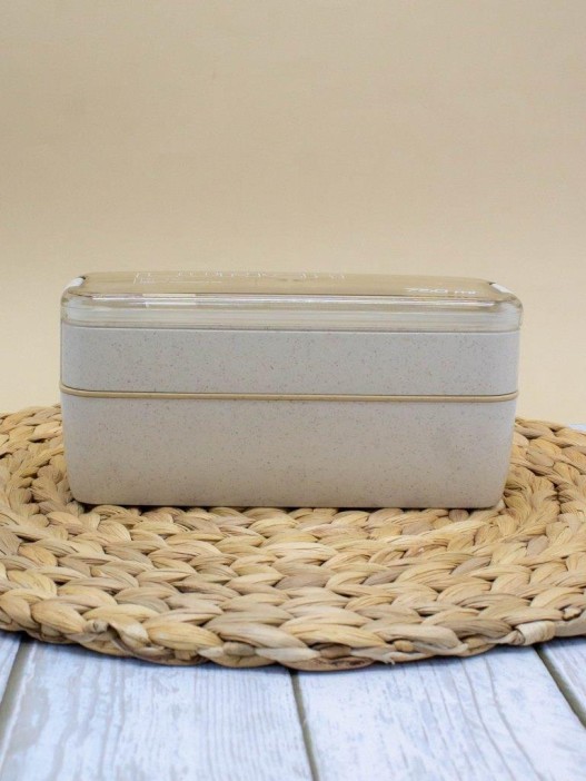 Ланчбокс &quot;Convenient&quot;, white, 2 яруса (750 мл) 