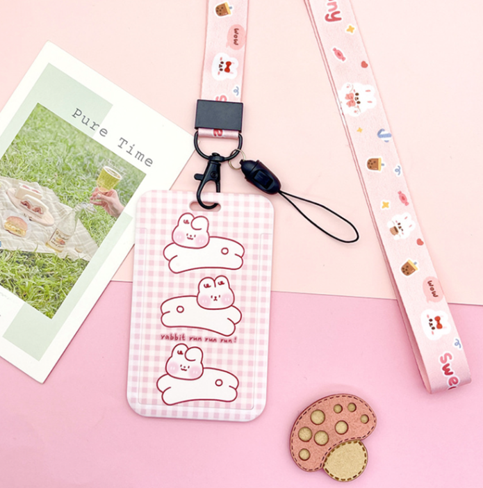 Футляр для карт на ленте &quot;Rabbit Yun Yun&quot; 