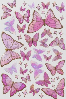 Наклейки "Pink air"