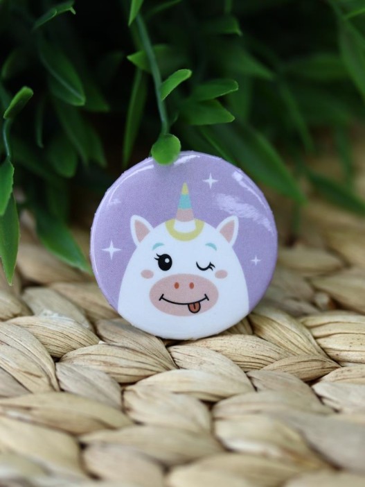 Набор значков 3 шт. iLikeGift &quot;Unicorn believe miracles&quot; 