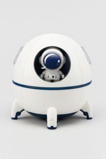 Настольный увлажнитель воздуха - ночник "Space rocket", (портативный, USB)