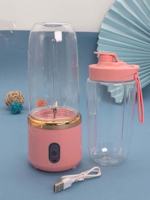 Блендер портативный &quot;So juicy&quot;, pink, USB, (19,2*7,5 см) 