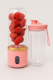 Блендер портативный "So juicy", pink, USB, (19,2*7,5 см)