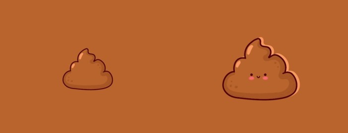 Обложка для студенческого «Cute poop», плотность 600 мкм 