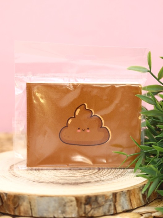 Обложка для студенческого «Cute poop», плотность 600 мкм 
