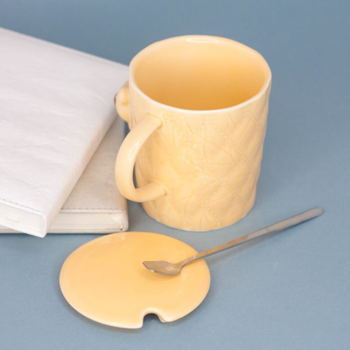 Кружка "Relief Bear", yellow (350ml) 